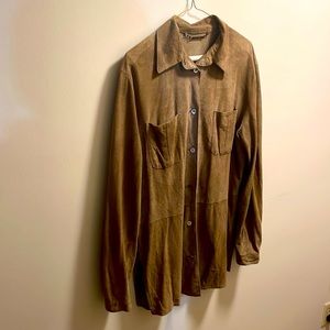 Rare la matta perforated shirt snake skin inseam